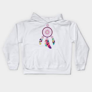 Stylized dream catcher Kids Hoodie